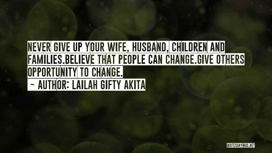 Husband And Wife Life Quotes By Lailah Gifty Akita