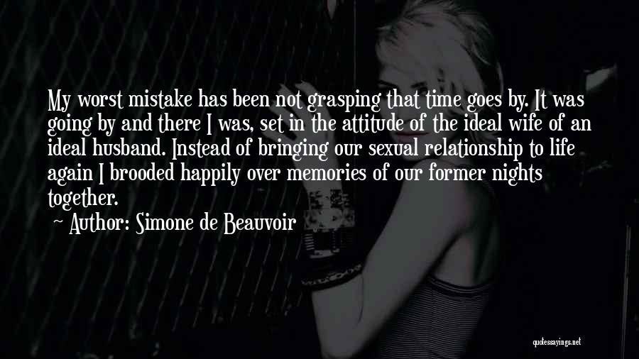 Husband And Wife Together For Life Quotes By Simone De Beauvoir