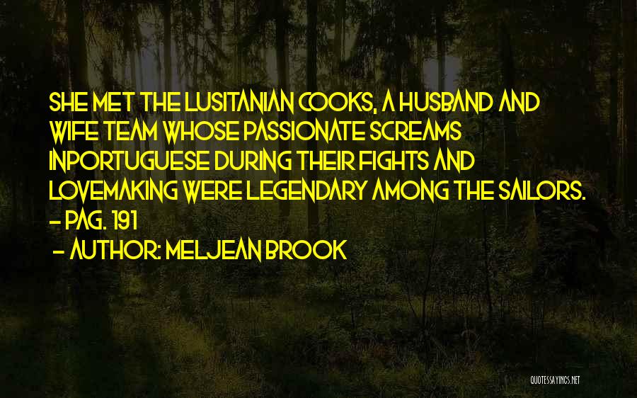 Husband Cooks Quotes By Meljean Brook