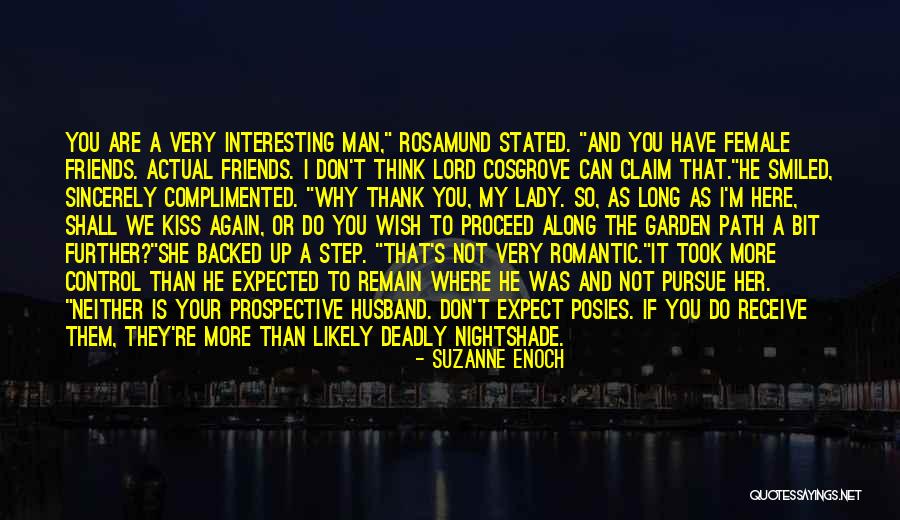 Husband Not Romantic Quotes By Suzanne Enoch Husband Not Romantic Quotes By Suzanne Enoch
