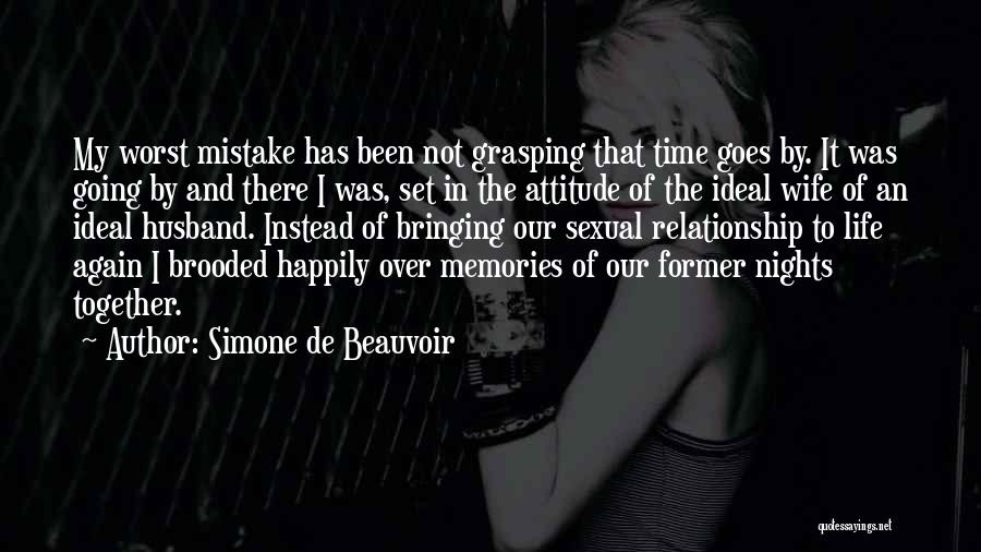 Husband Wife Relationship Quotes By Simone De Beauvoir