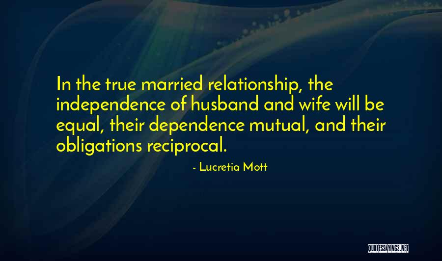 Husband Wife S Relationship Quotes By Lucretia Mott Husband Wife S Relationship Quotes By Lucretia Mott