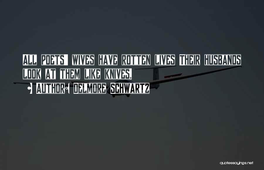Husbands And Knives Quotes By Delmore Schwartz