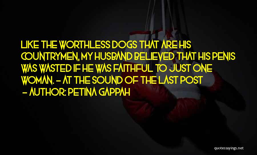 Husband's Infidelity Quotes By Petina Gappah