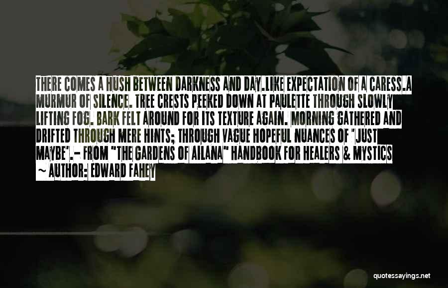 Hush Quotes By Edward Fahey