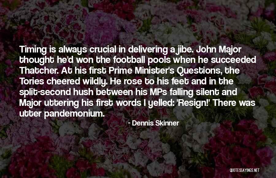 Hush Words Quotes By Dennis Skinner Hush Words Quotes By Dennis Skinner