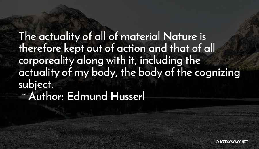 Husserl Best Quotes By Edmund Husserl