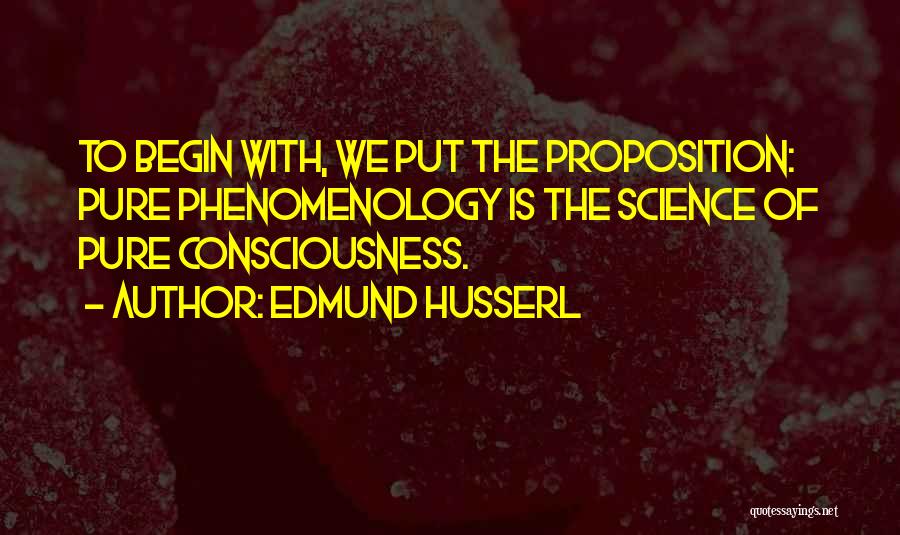 Husserl Best Quotes By Edmund Husserl