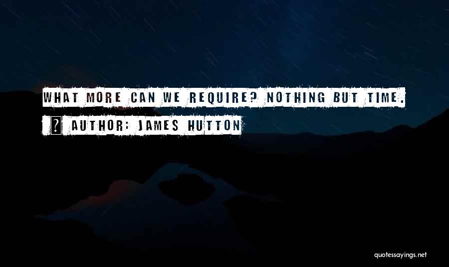 Hutton Quotes By James Hutton