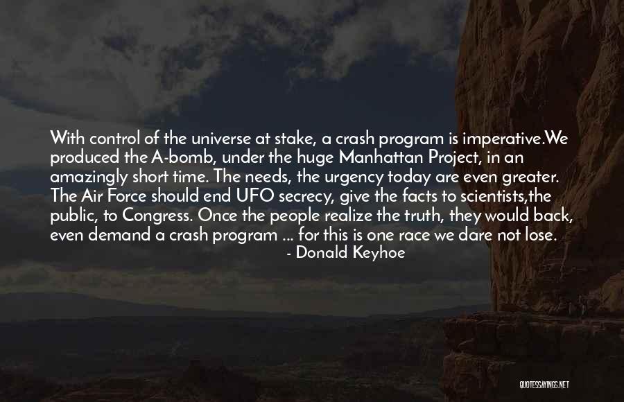 Hyalite Creek Quotes By Donald Keyhoe Hyalite Creek Quotes By Donald Keyhoe