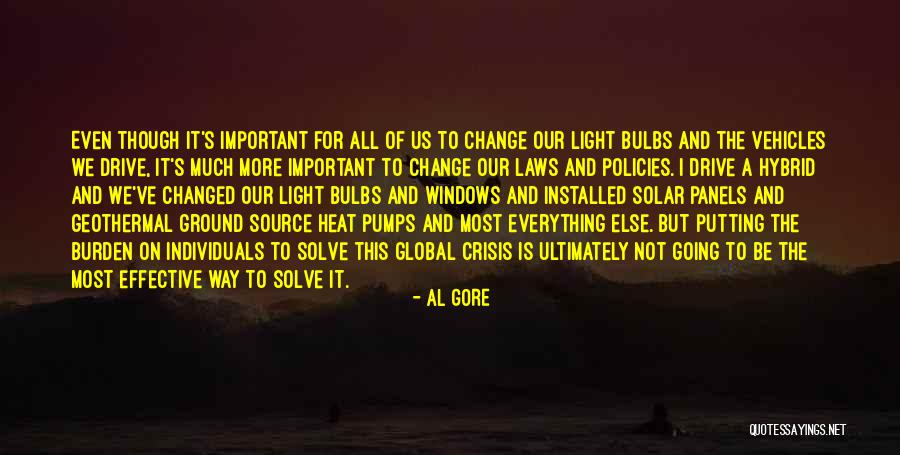 Hybrid Vehicles Quotes By Al Gore