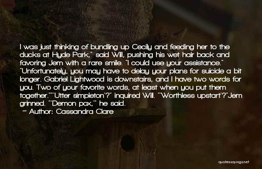 Hyde Park Quotes By Cassandra Clare