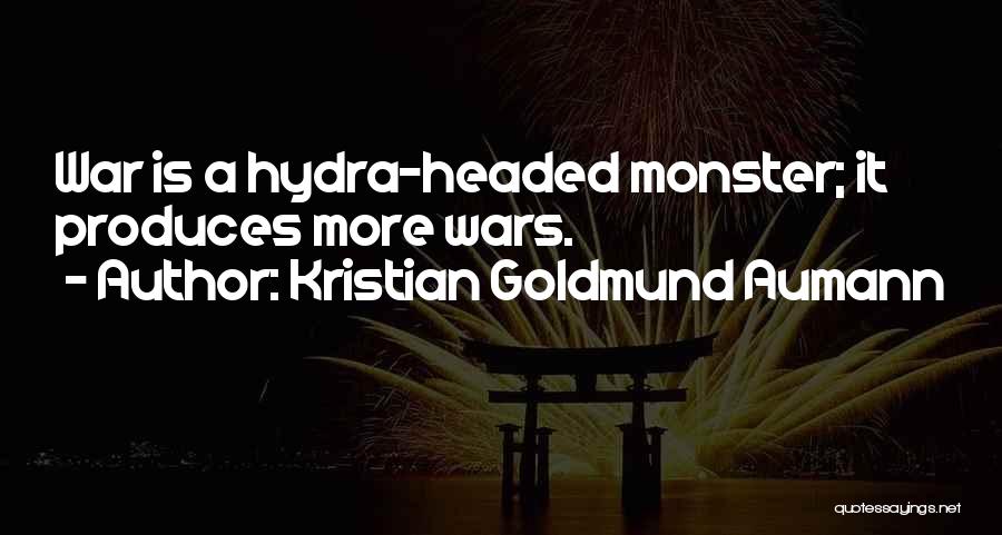 Hydra Quotes By Kristian Goldmund Aumann