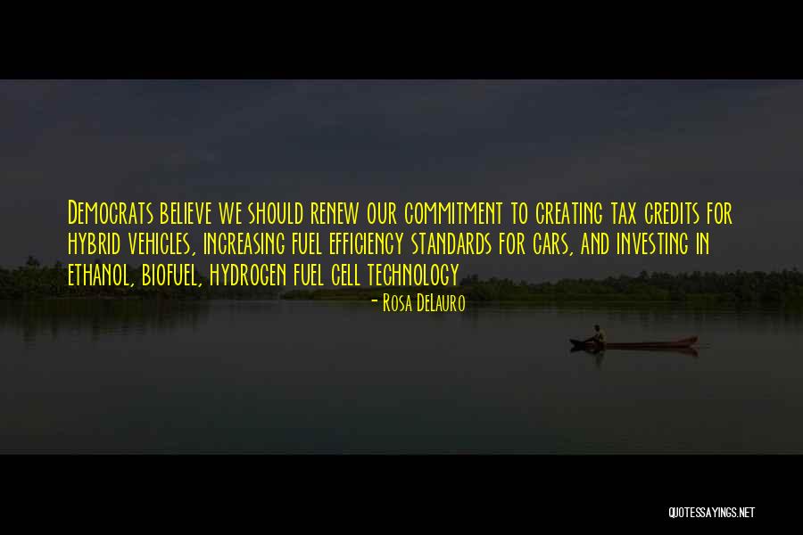 Hydrogen Fuel Cell Quotes By Rosa DeLauro