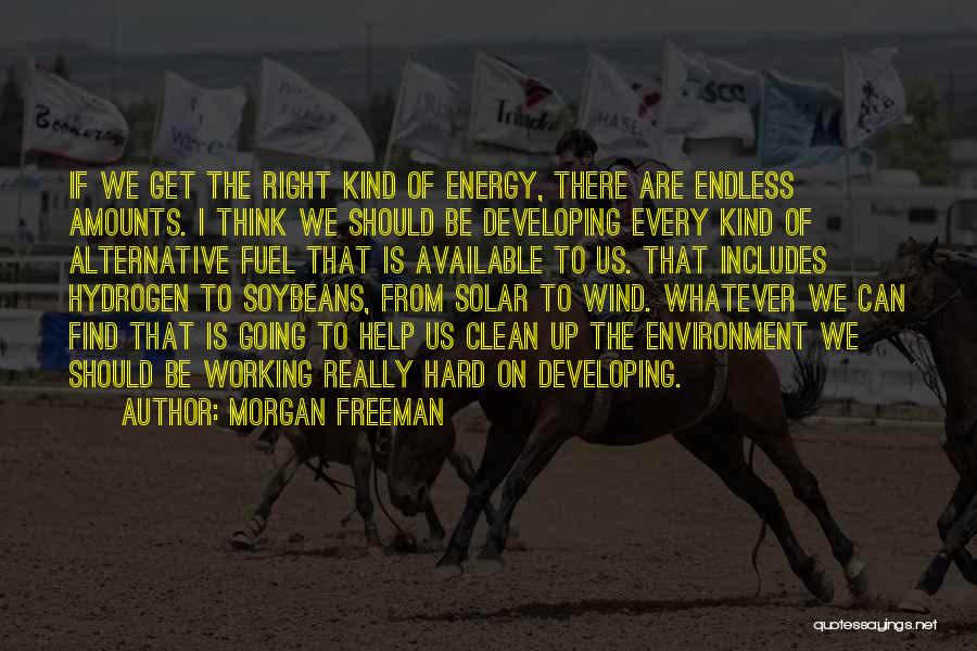 Hydrogen Fuel Quotes By Morgan Freeman