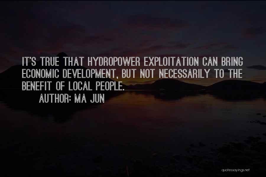 Hydropower Quotes By Ma Jun