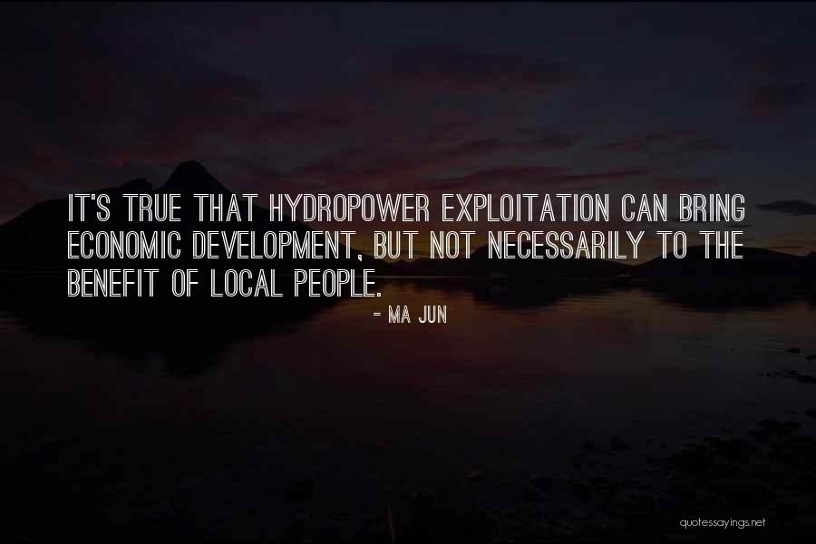 Hydropower Quotes By Ma Jun