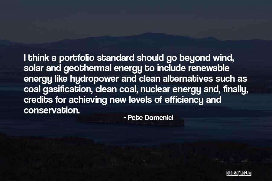 Hydropower Quotes By Pete Domenici Hydropower Quotes By Pete Domenici