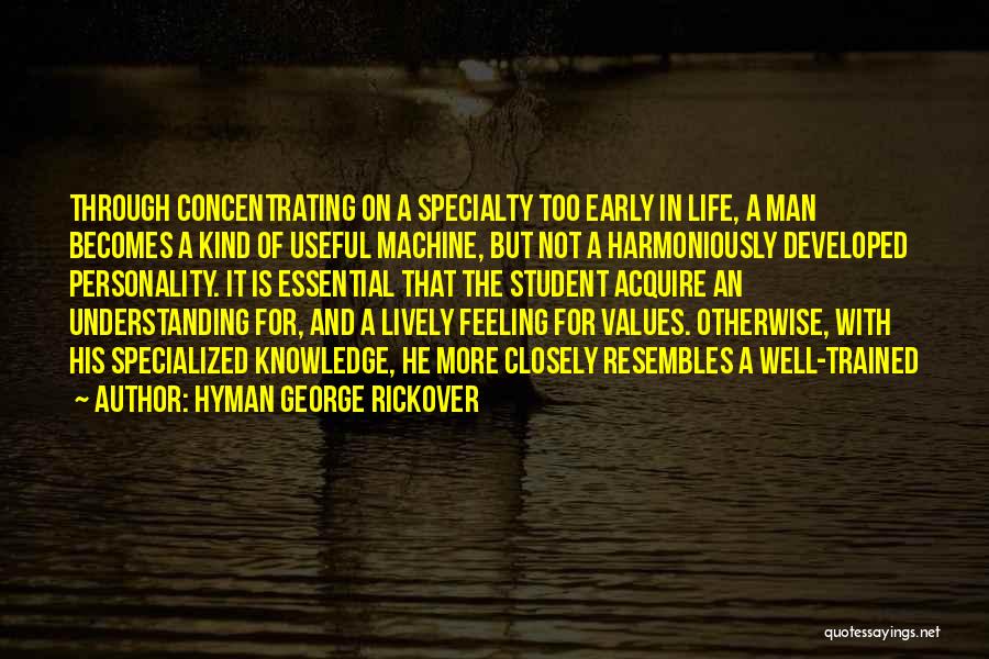 Hyman George Rickover Quotes 1670195