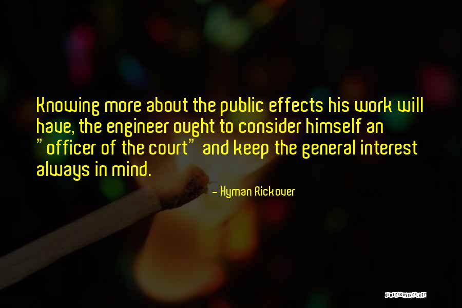 Hyman Rickover Quotes 1233523 Hyman Rickover Quotes 1233523