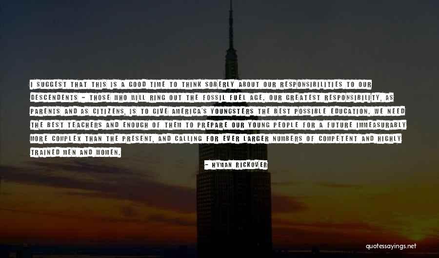 Hyman Rickover Quotes 2044924 Hyman Rickover Quotes 2044924