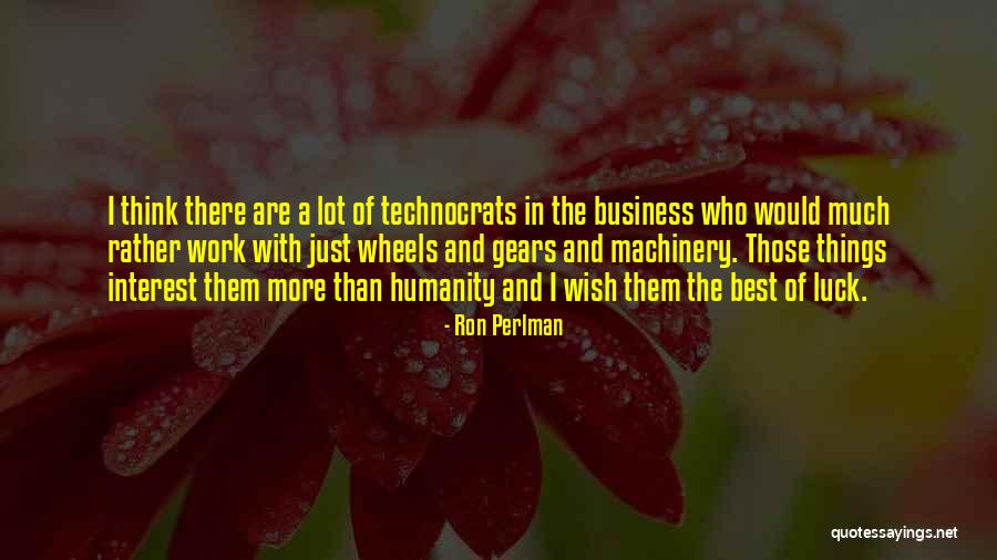 Hymenaios Powers Quotes By Ron Perlman Hymenaios Powers Quotes By Ron Perlman