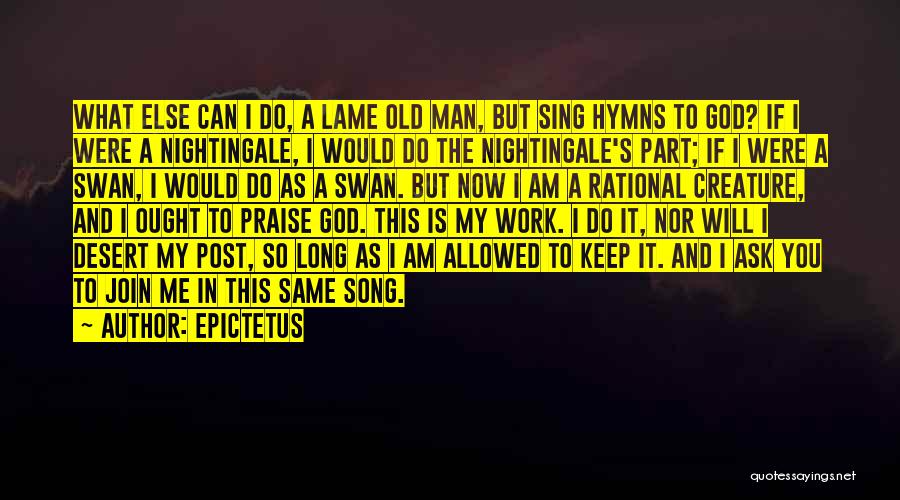 Hymns Quotes By Epictetus