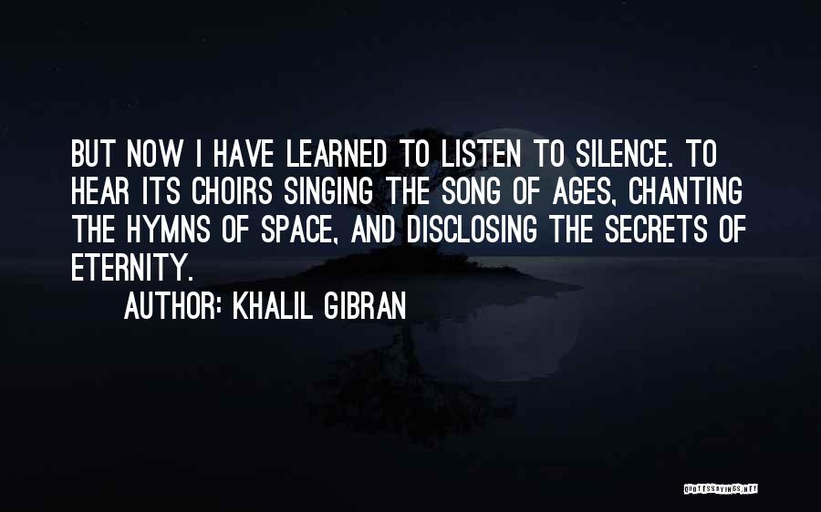 Hymns Quotes By Khalil Gibran
