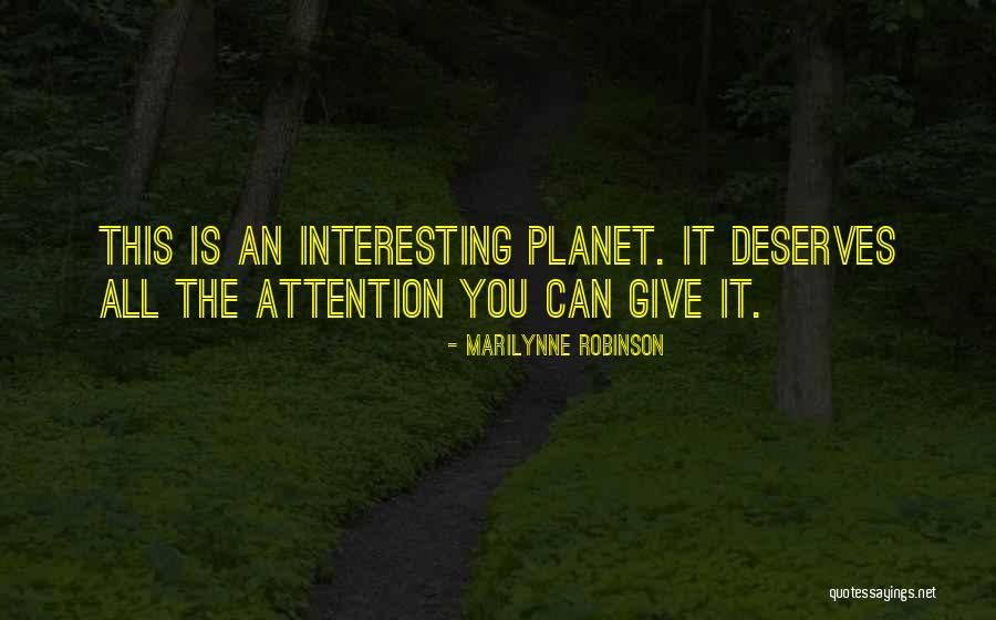 Hyperdrive Tv Quotes By Marilynne Robinson Hyperdrive Tv Quotes By Marilynne Robinson