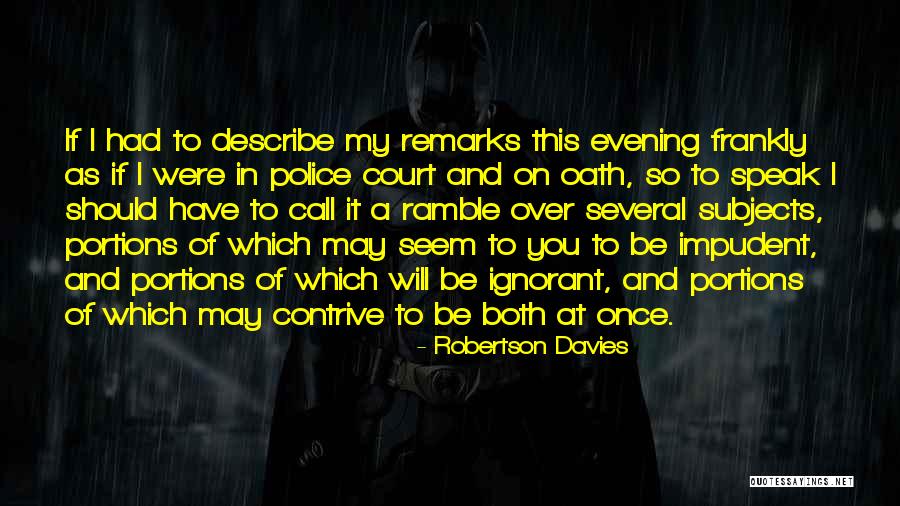 Hyperfocus Symptoms Quotes By Robertson Davies Hyperfocus Symptoms Quotes By Robertson Davies
