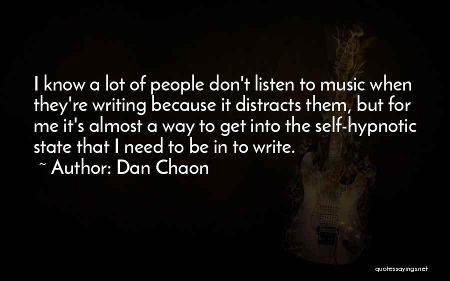 Hypnotic Quotes By Dan Chaon