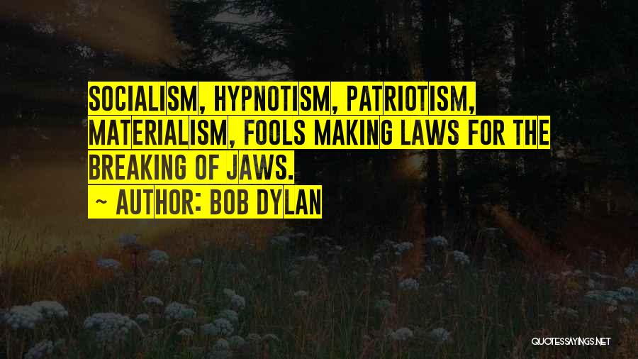 Hypnotism Quotes By Bob Dylan