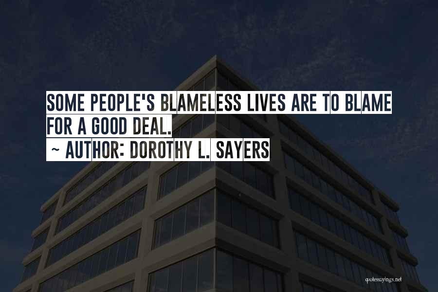 Hypocrisy And Double Standards Quotes By Dorothy L. Sayers