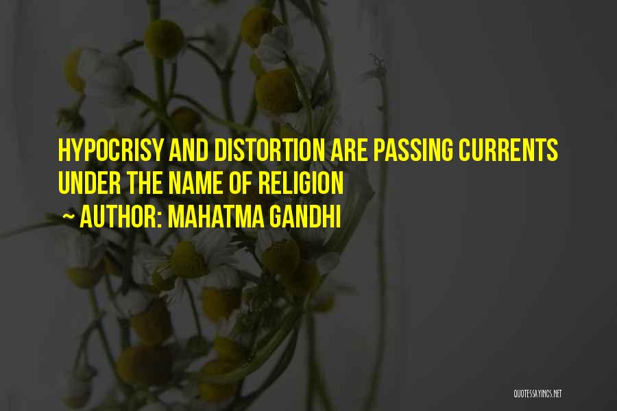 Hypocrisy And Religion Quotes By Mahatma Gandhi