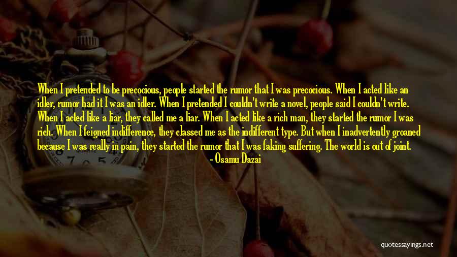 Hypocrisy Family Quotes By Osamu Dazai Hypocrisy Family Quotes By Osamu Dazai