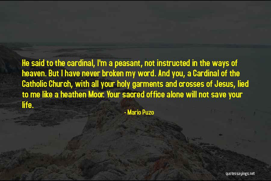 Hypocrisy In Religion Quotes By Mario Puzo Hypocrisy In Religion Quotes By Mario Puzo