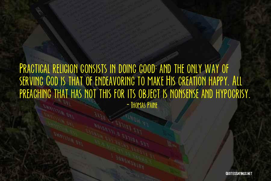Hypocrisy In Religion Quotes By Thomas Paine Hypocrisy In Religion Quotes By Thomas Paine