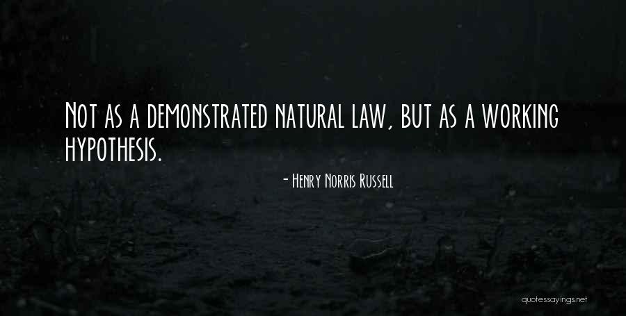 Hypothesis Quotes By Henry Norris Russell Hypothesis Quotes By Henry Norris Russell