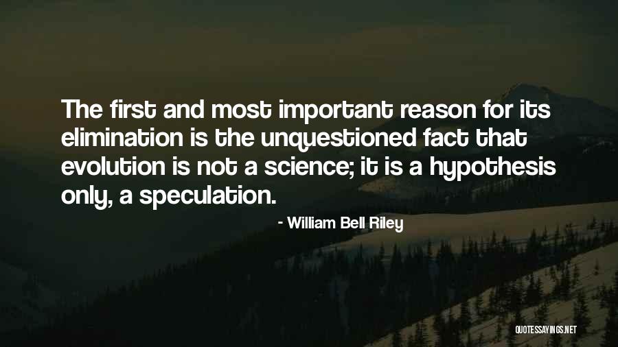 Hypothesis Quotes By William Bell Riley Hypothesis Quotes By William Bell Riley