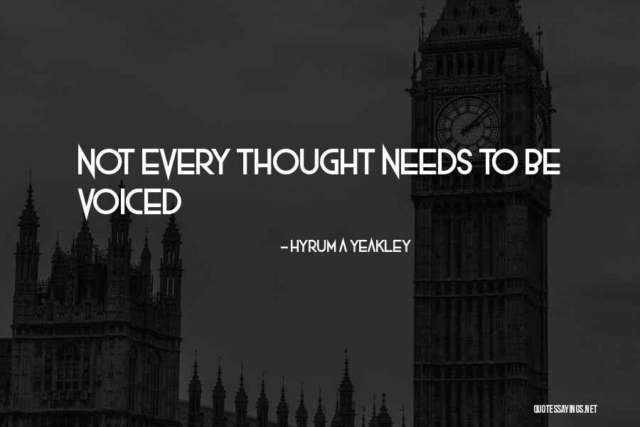 Hyrum A Yeakley Quotes 2152597