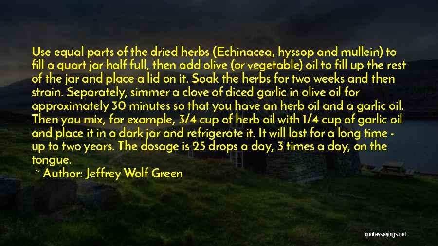 Hyssop Quotes By Jeffrey Wolf Green