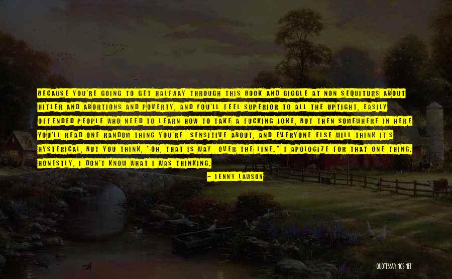 Hysterical People Quotes By Jenny Lawson Hysterical People Quotes By Jenny Lawson