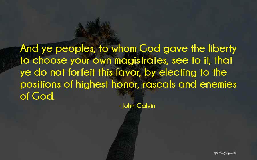 Hystorical Fiction Quotes By John Calvin Hystorical Fiction Quotes By John Calvin