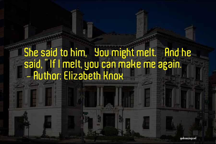 Hythem El Quotes By Elizabeth Knox