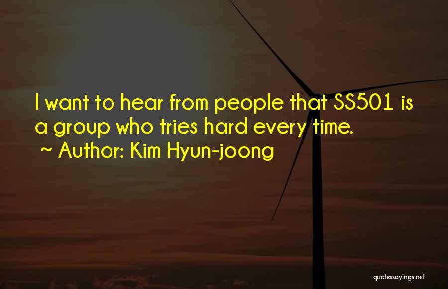 Hyun Joong Quotes By Kim Hyun-joong