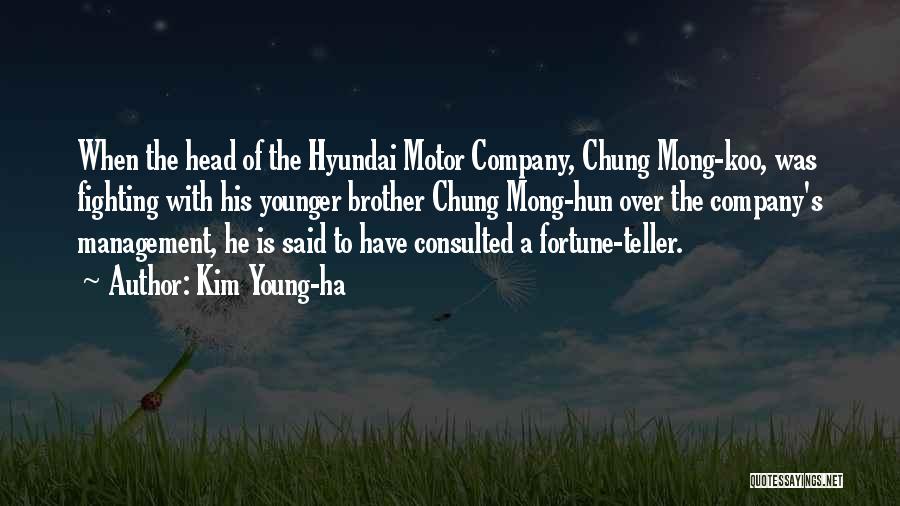 Hyundai Quotes By Kim Young-ha