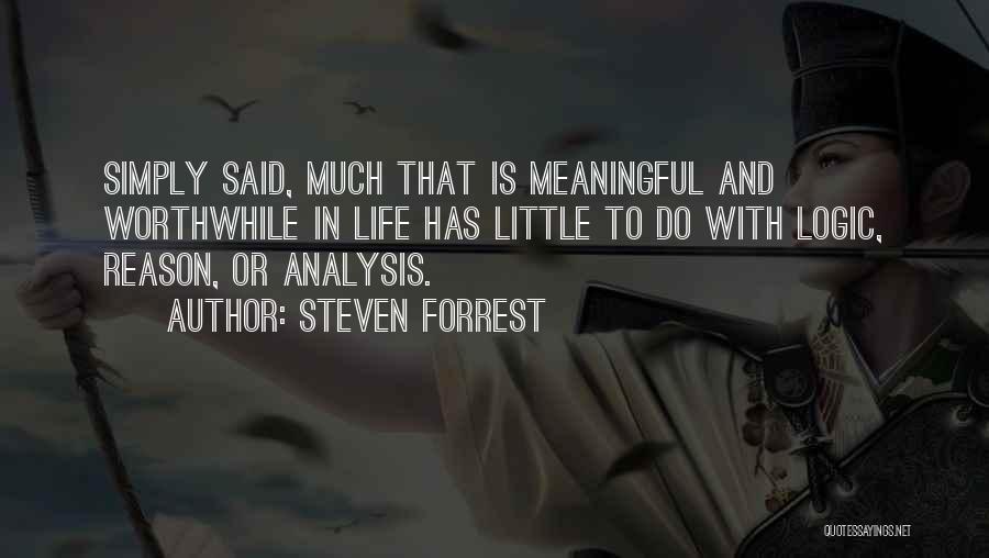 Hznet Quotes By Steven Forrest