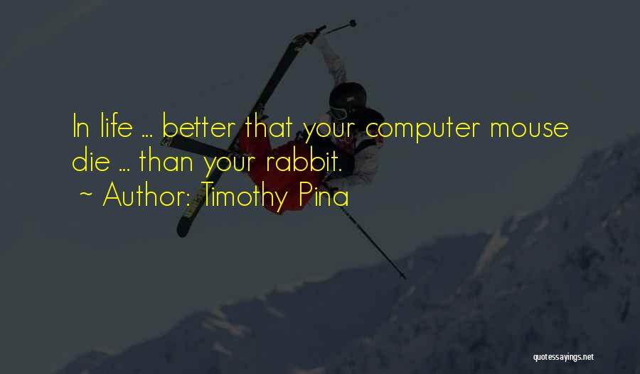 Hznet Quotes By Timothy Pina