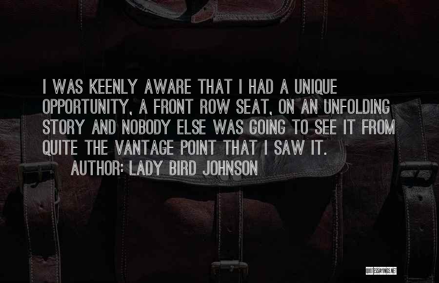 I A Lady Quotes By Lady Bird Johnson