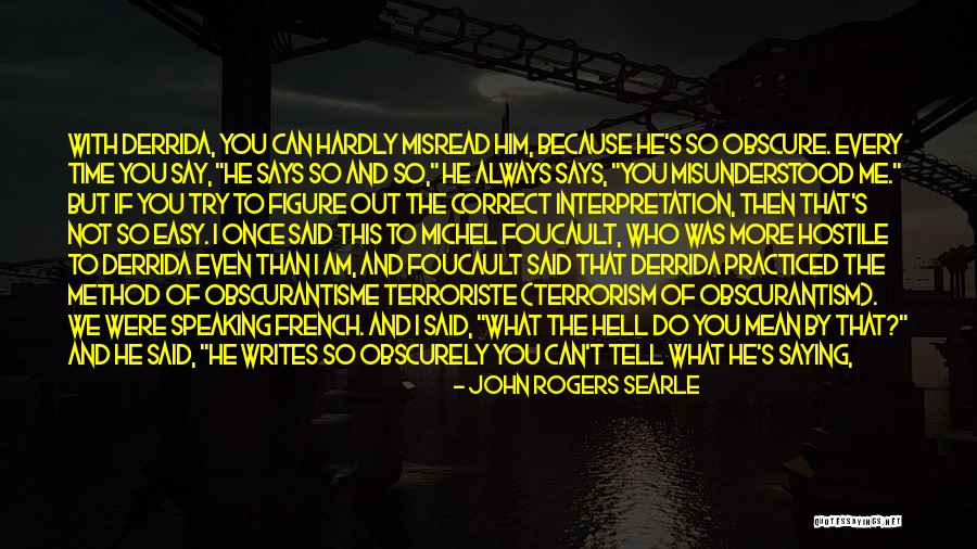 I Always Mean What I Say Quotes By John Rogers Searle